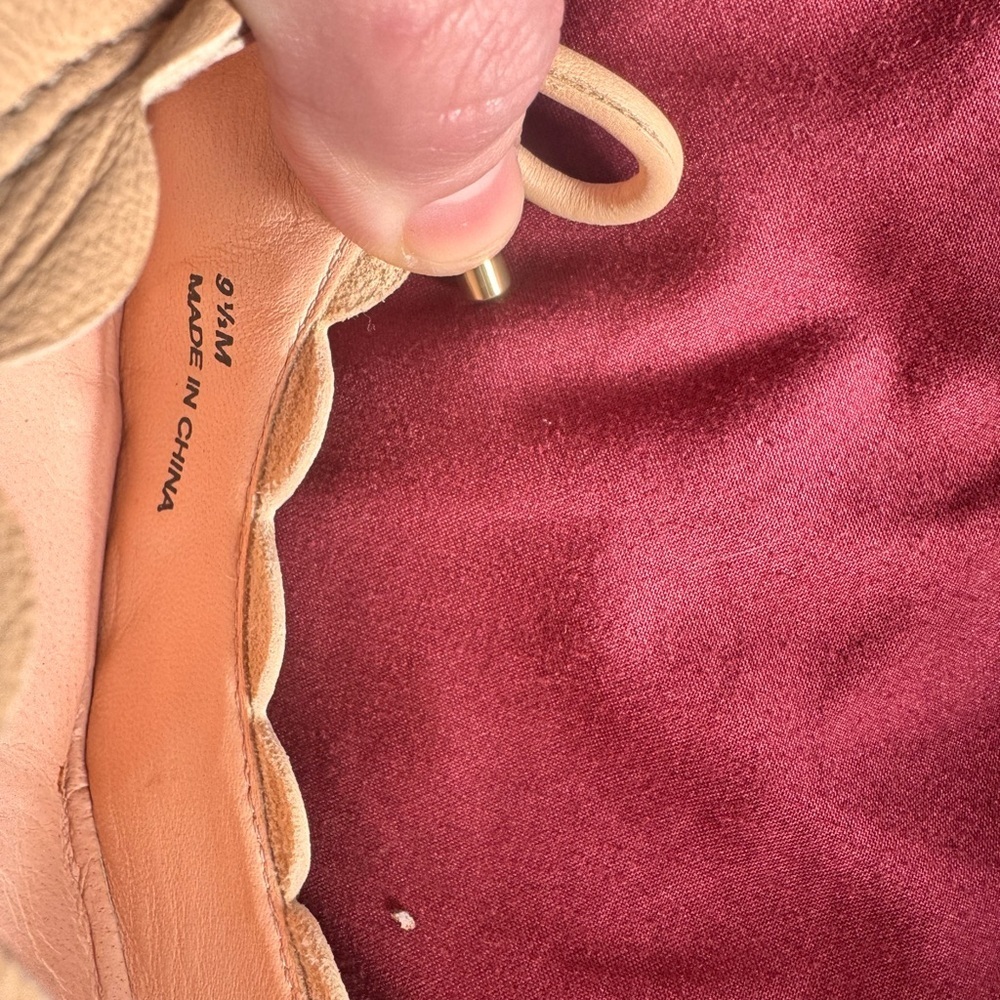 Kate Spade New York Yazmin Detailed Block-Heel Pumps Nude 9.5 - Picture 3 of 5